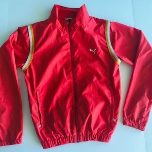 Vintage Puma Light-Weight Track Jacket Size M